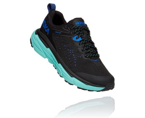 Hoka One One Dame Challenger Atr 6 Gore-tex Trail Løpesko Svart/Cascade Norge-61LTZ